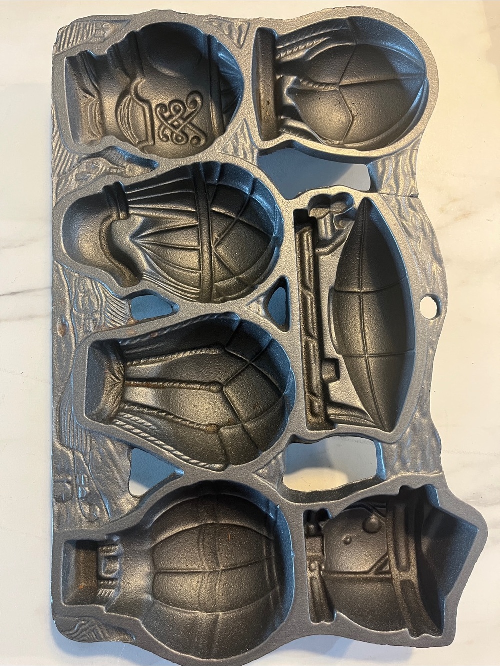 John Wright hot air balloon mold
